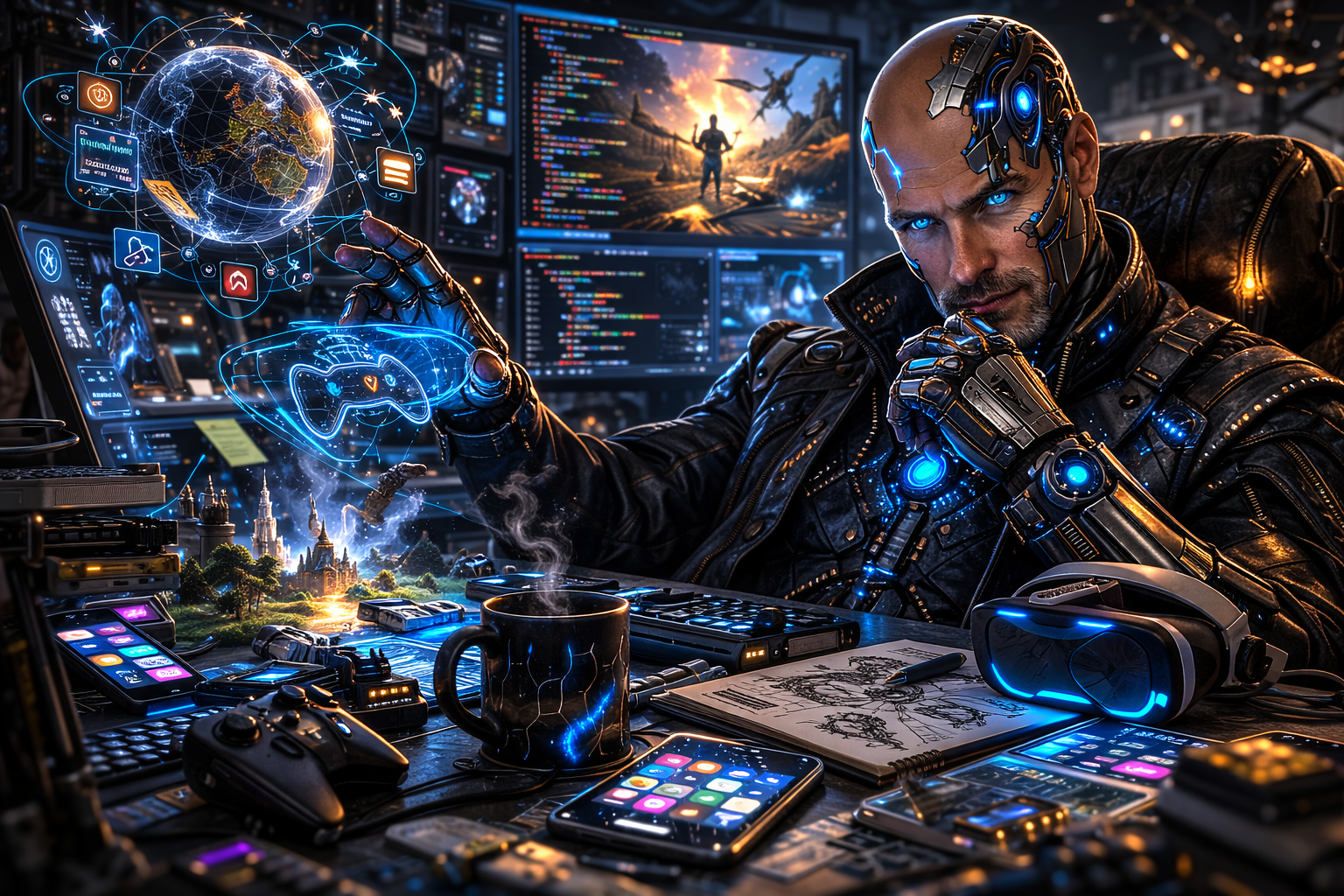 Founder-led creative technology scene